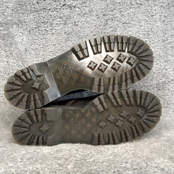 Dr. Martens Sinclair Leather Platform Zip Boot Size 13 Men Brown - Picture 6 of 7